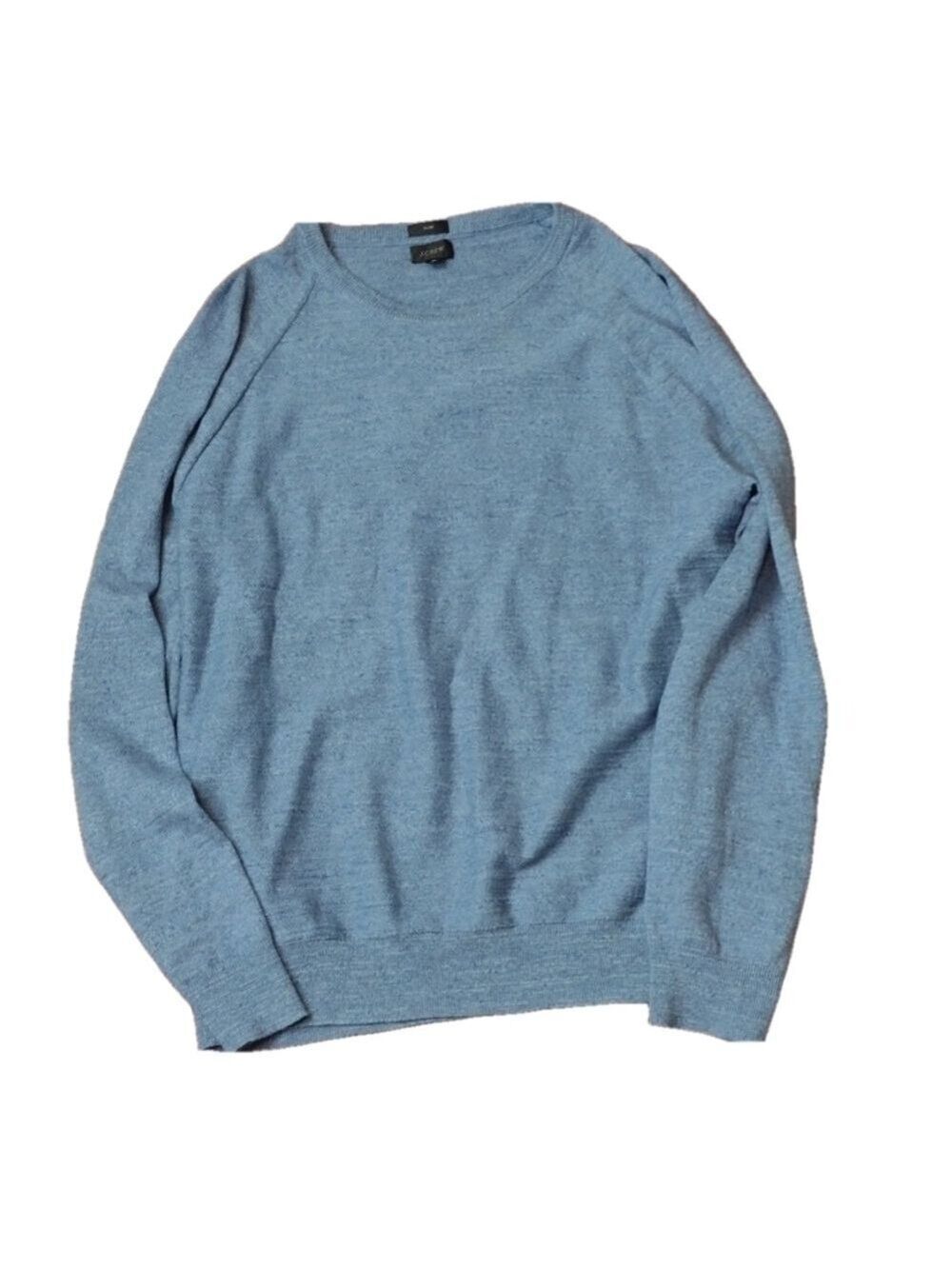 J.Crew baby blue slim fit sweater size large